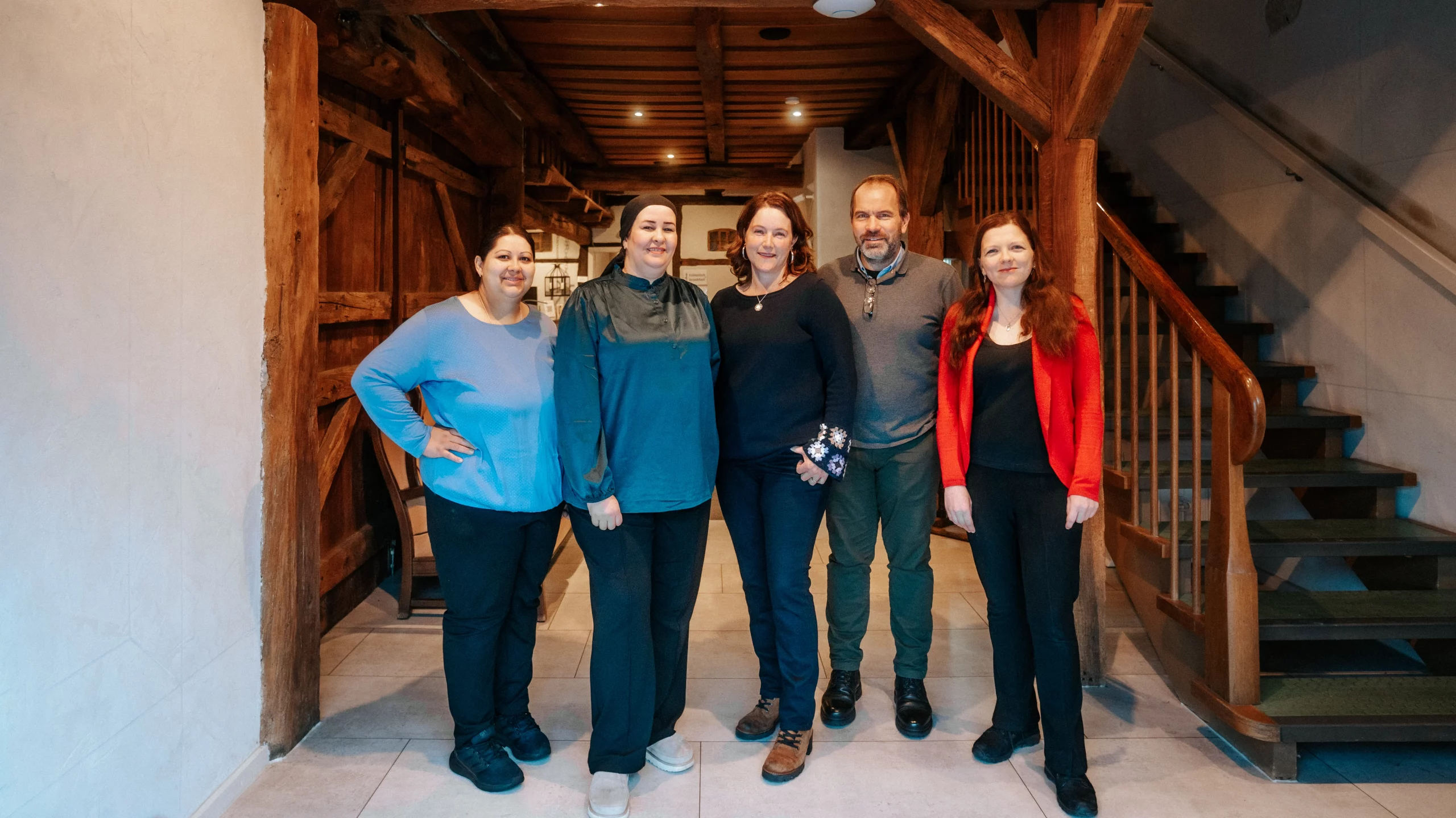 Das Team vom Hotel Wermelt