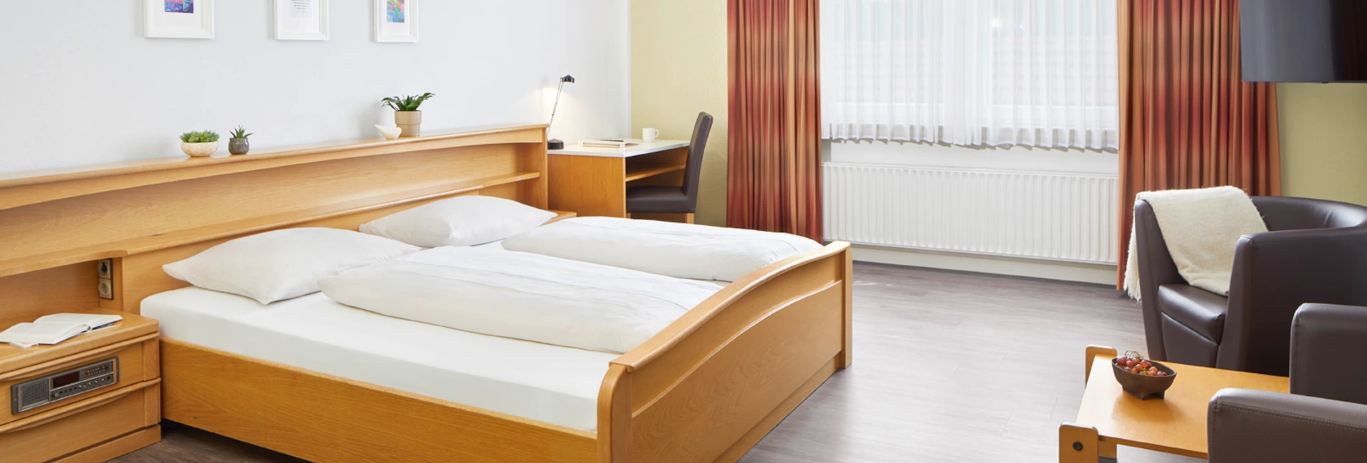 Doppelzimmer im Hotel Wermelt