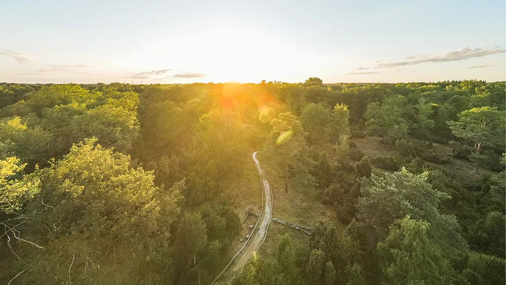 Spaziergang durch die Natur im Münsterland